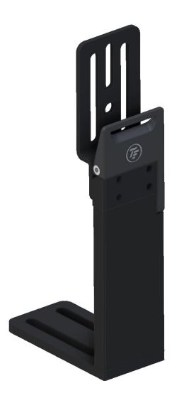 Therafin-34370-Hip Guide Bracket, Locking Rem, 5" Thick, 1/2" Offset, 3" Pad Mount, EA