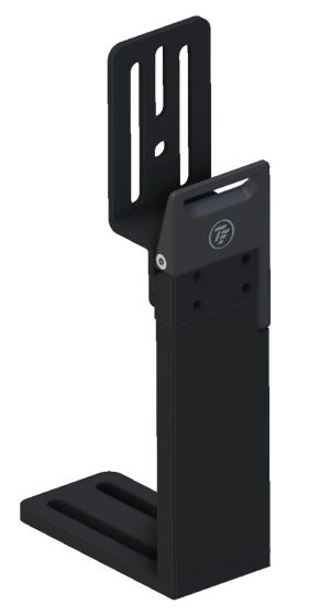 Therafin-34372-Hip Guide Bracket, Locking Rem, 5" Thick, 1" Offset, 3" Pad Mount, EA