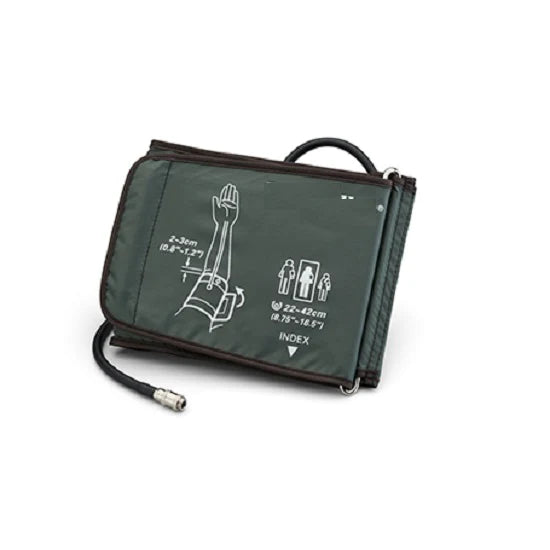 Welch Allyn/Hillrom-BPACC-02 Home Blood Pressure Systems Accessories - Blood Pressure Cuff, Size: Standard Wide 22 cm - 42 cm, D-Ring - RPM-BPACC-02(Each)