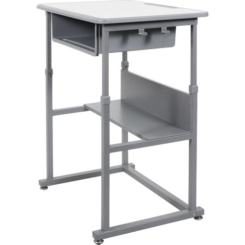 Luxor-STUDENT-M Manually Adjustable Student Sit Stand Desk