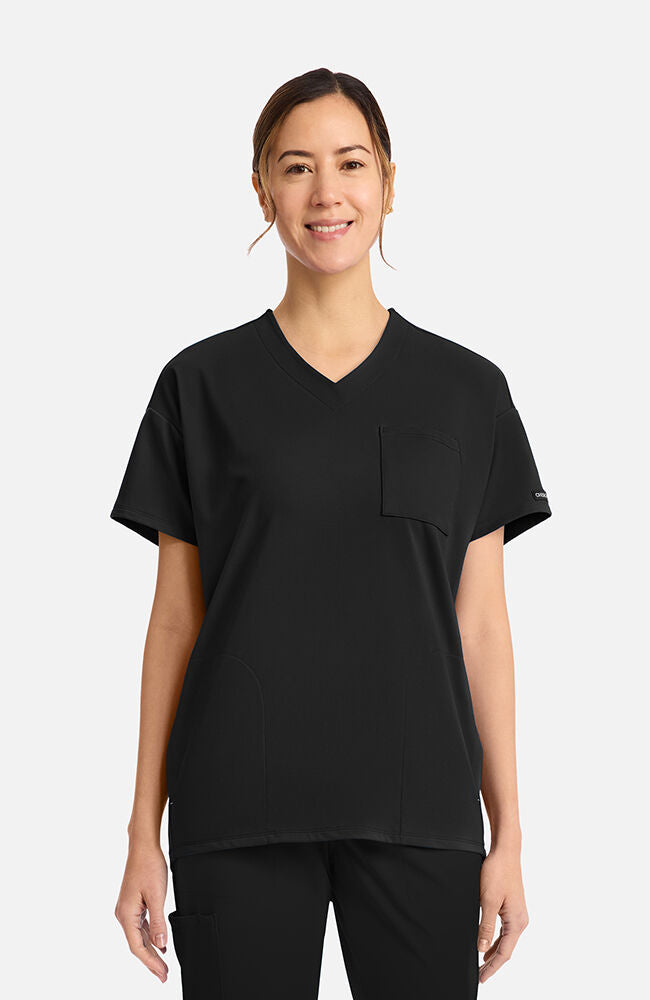 Cherokee Medical Achieve Women's 3 pocket V-Neck Tunic Scrub Top