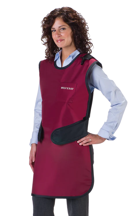 Wolf X-Ray Easy Wrap - 0.5 MM, Lead Free With Thyroid Collar