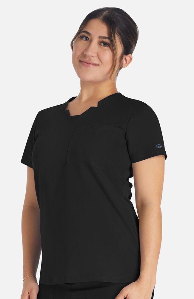 Balance by Dickies Women's Notched V-Neck Scrub Top