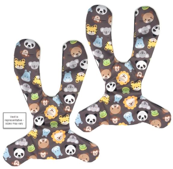 Therafin Therasleeves for Comfortfit Vest, Animals, Trim