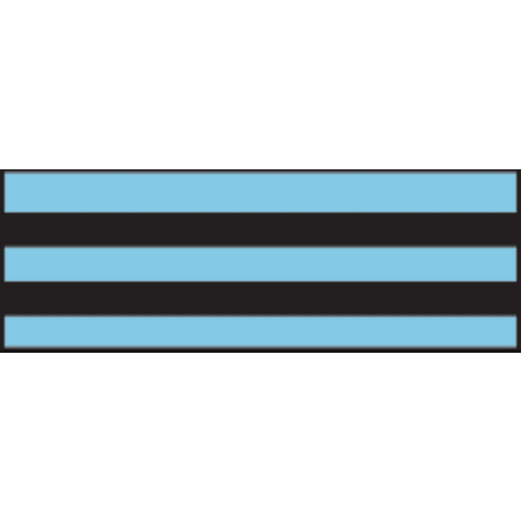 Sharn/Marketlab Sheet Tape, Black Striped