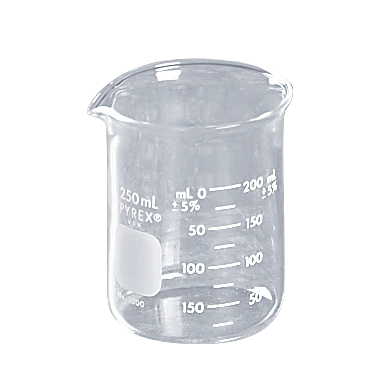 Apothecary Products-21125 Borosilicate Beaker 250 ml (1 EA)
