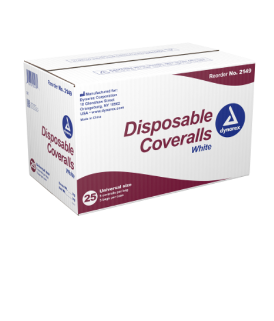 Dynarex-2149 Disposable Coveralls