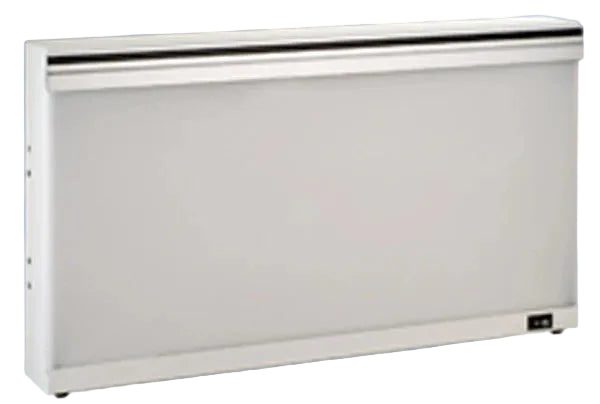 Wolf X-Ray-21506-N Podo Lite, esmalte blanco, área de visualización de 12” x 24”