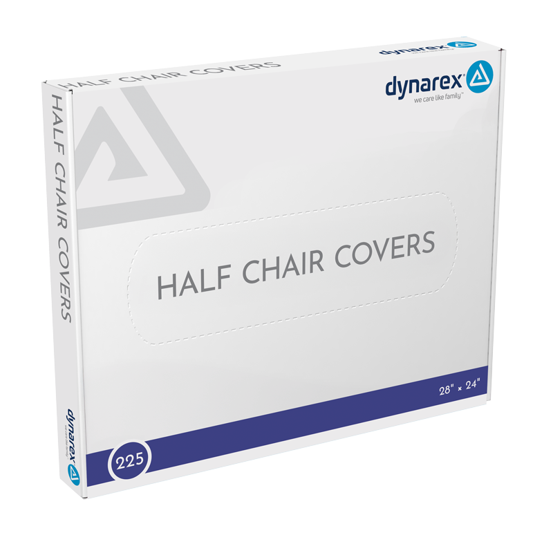 Dynarex-2151 Half Chair Cover 28" x 24" (225 Pcs/Box 3 Box/Cs)