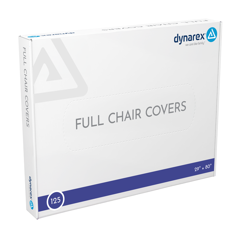 Dynarex-2152 Full Chair Cover 29" x 80" (125 Pcs/Box 3Box/CS)