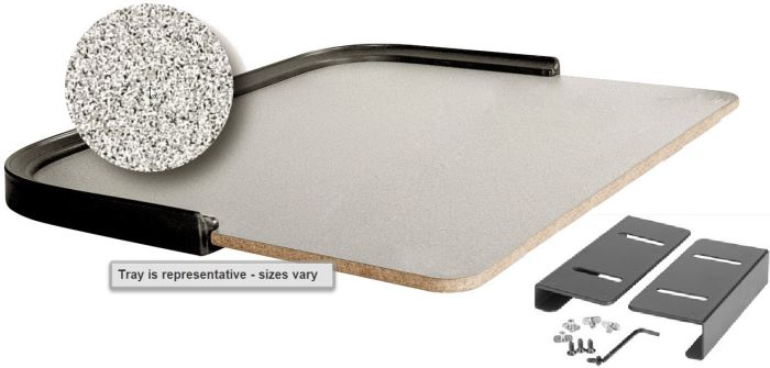 Therafin Tray, Grey, 20W x 18D w/ No BC