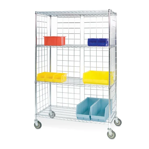 Marketlab Three-Sided Enclosed Carts