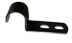 Therafin-32564B-Drop Hook, 1-1/2" Drop - 1" Diameter, Black