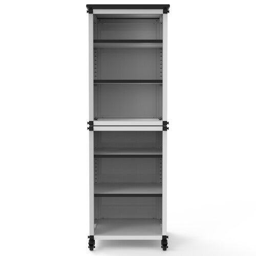 Luxor-MBSCB06 Modular Classroom Bookshelf/ Narrow Module With Casters And Tabletop