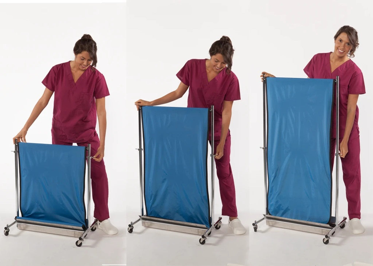 WOLF X-RAY-23113 Adjustable Mobile Shield Optional Shield Catching Tray