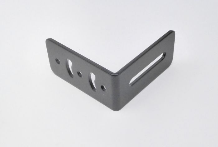 Therafin-32512-Bracket, Set Lock, 5 Hole, Black