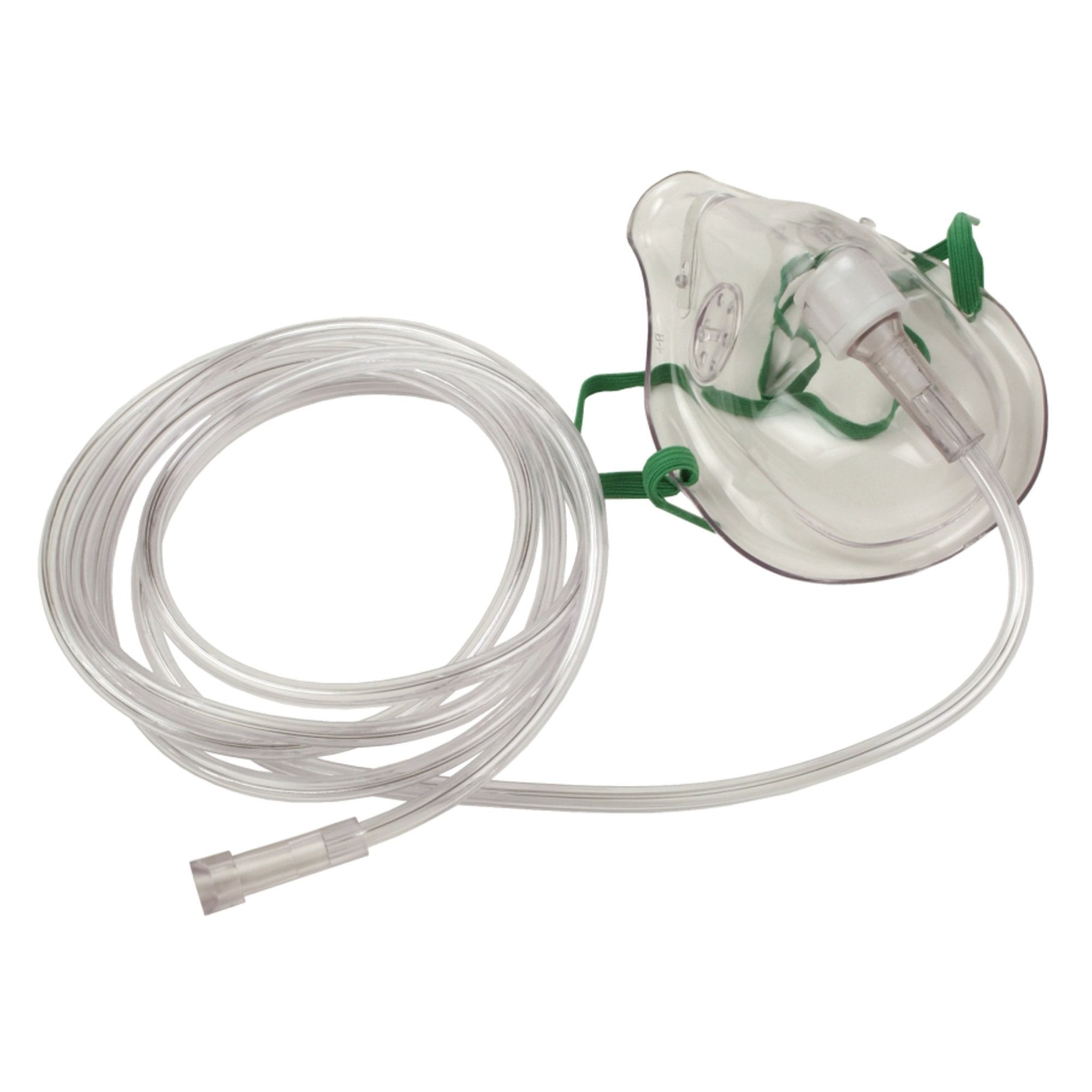 MÁSCARA, ADULTO, O2, CON TUBO DE 7 PIES,