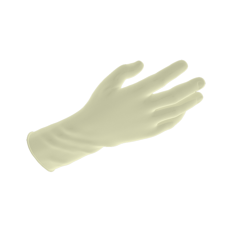 Dynarex Safe-Touch Latex Exam Gloves,Powder-Free