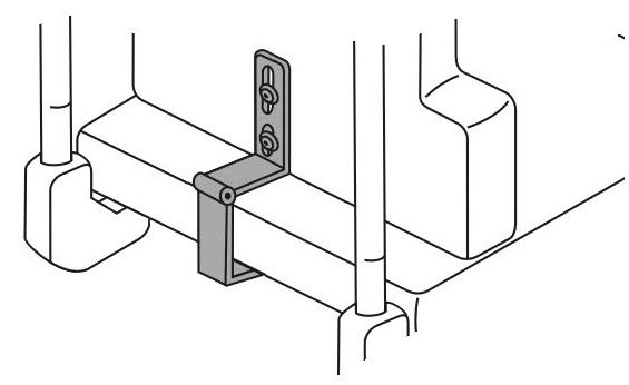 Therafin-32948-Seat-to-Back Hinge, 3" Rise, 1" Depth