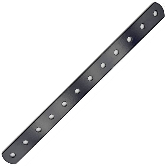 Therafin-32652B-Bracket, Flat 12 Hole, 12" Long