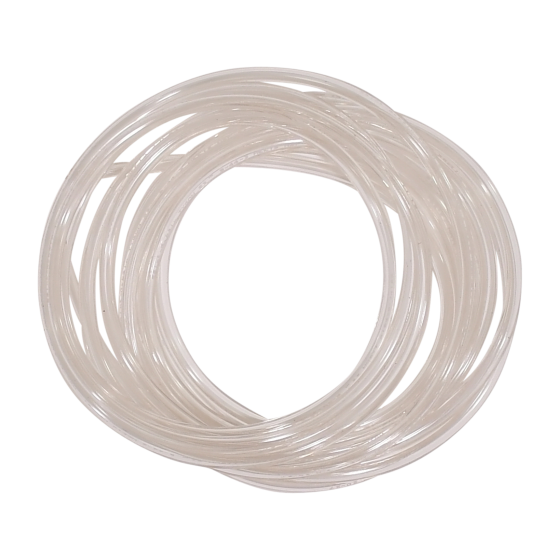 Tubo Therafin-30088-Sip-N-Puff, 1/4 de diámetro exterior x 1/8 de diámetro interior x 5 yardas