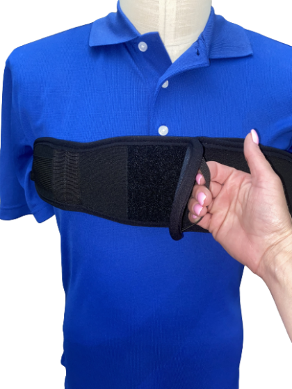 Therafin Chest Strap, 2pc Therafit Dynamic W/ Hook-N-Loop Adjustment