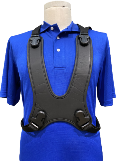 Therafin-30507-Chaleco estático con hebillas sin costura, completo (para hombre), talla extragrande