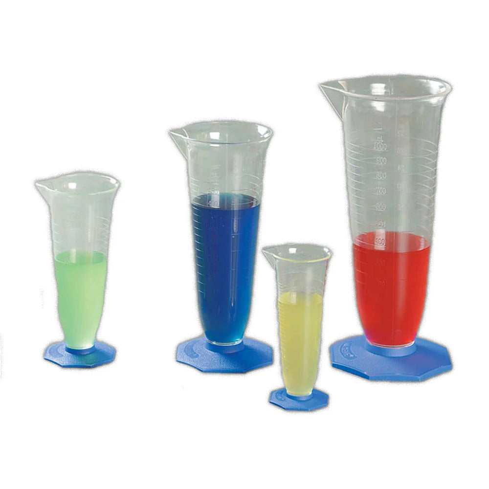 Apothecary Products Double-Scale Polymethylpentene Pharmaceutical Graduate