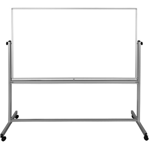 Luxor-MB7248MW 72 x 48" Mobile Double-Sided Music Whiteboard