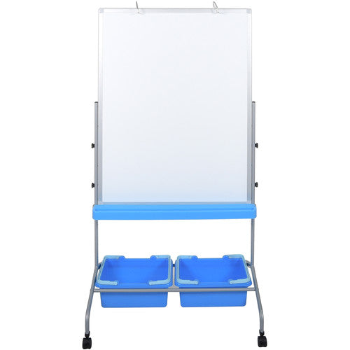 Luxor-L330 Classroom Chart Stand with Storage Bins