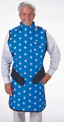 Wolf X-Ray Lead-Free Easy Wrap X-Ray Apron with Collar