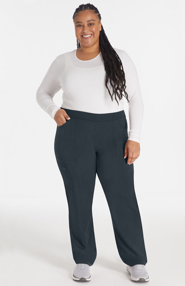 Dickies Balance Women's Mid Rise Tapered Leg Pull-On Scrub Pant - Regular