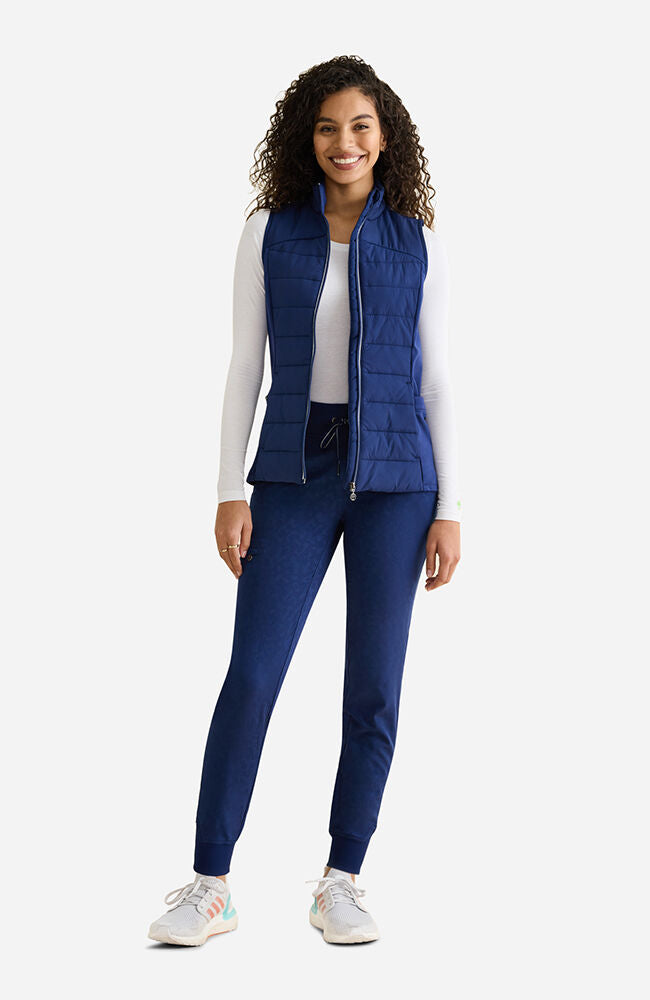 Lifestyle by Healing Hands Women's Khloe Sleeveless Scrub Jacket