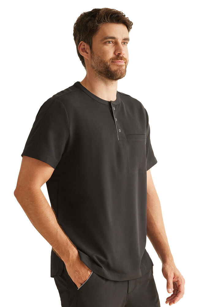 360 by Healing Hands Men's Shane Henley Scrub Top