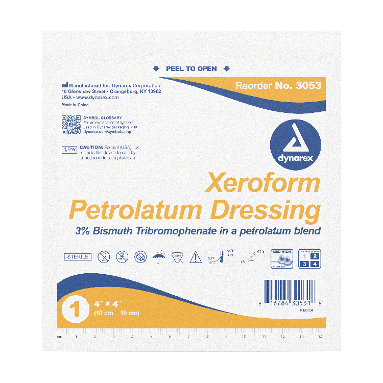 Dynarex Xeroform Gauze Dressing