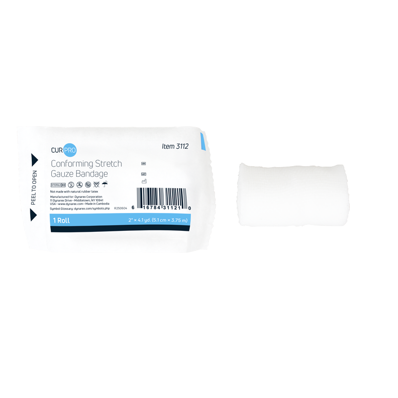 Dynarex Stretch Gauze Bandages - Sterile