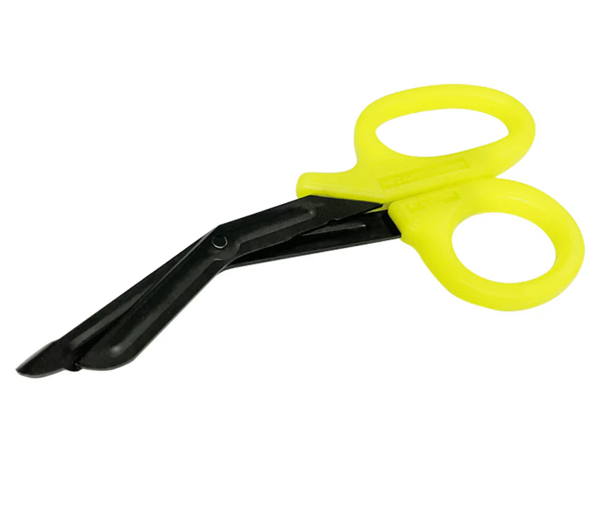 Tijeras ADC-320TNY-Medicut+, revestimiento de flúor, 7-1/4", amarillo neón