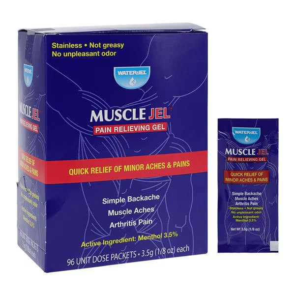 Safeguard Medical-MJ1152.00.000 Muscle-Jel, 3.5gm Unit Dose (12 Boxes of 96 Each)