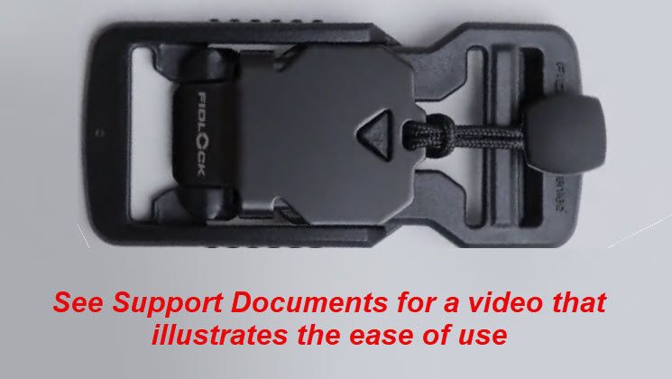 Therafin-36095-Hip Belt, 1.5" TheraFit Dual Pull, Magnetic Proximity Buckle, 5.25 x 2.25 Pads w/ Clips