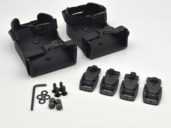 Therafin-Shoeholder with Plain Straps, with Magnetic Proximity Buckle-Pair