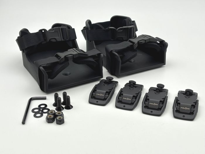 Therafin-Shoeholder with Padded Straps, with Magnetic Proximity Buckle-Pair