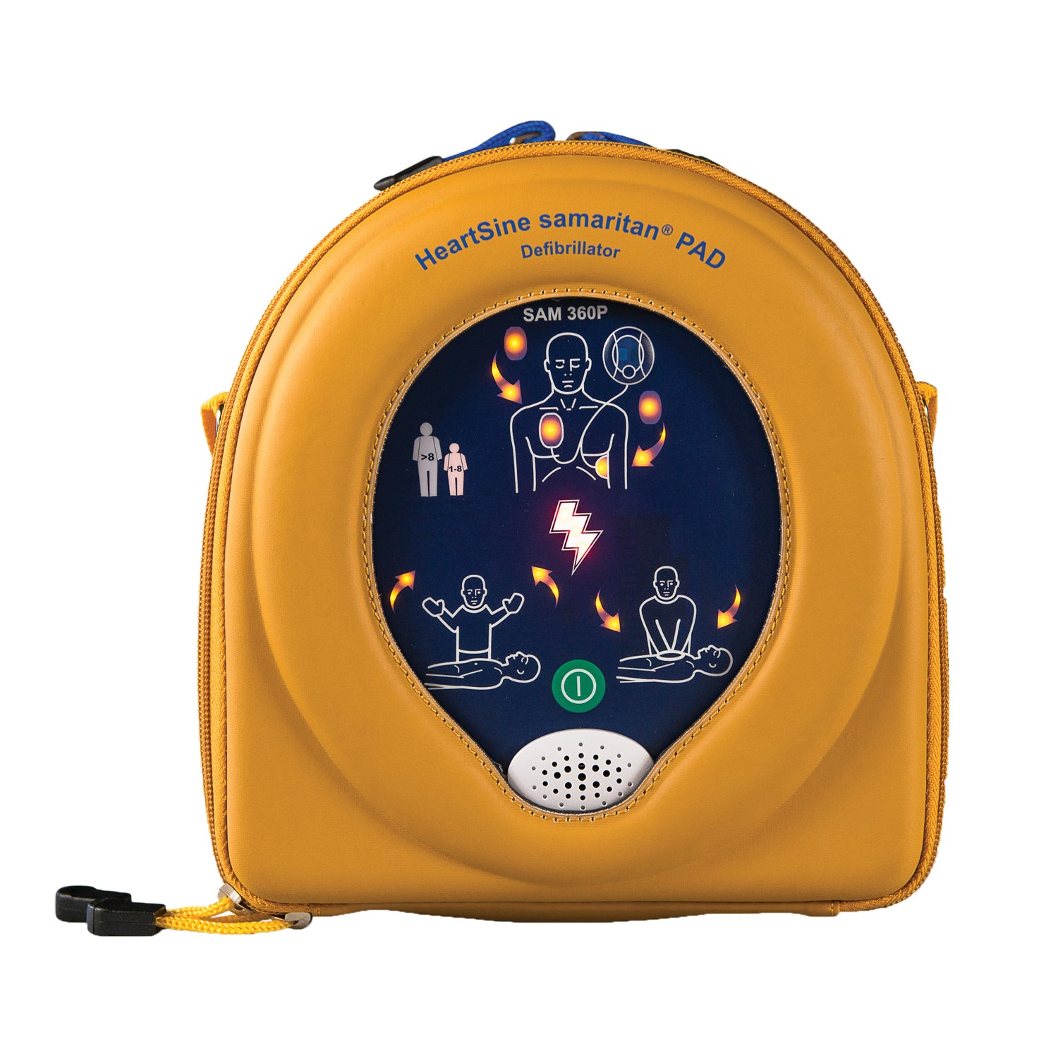 STRYKER-360-STR-US-10 samaritan® PAD 360P, 1 Pad-Pak para adultos, 1 estuche de transporte estándar, manual del usuario