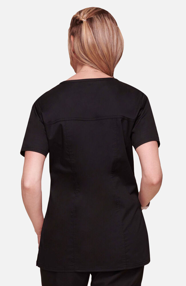Cherokee Medical Allura Women’s Three front pockets V-Neck Top