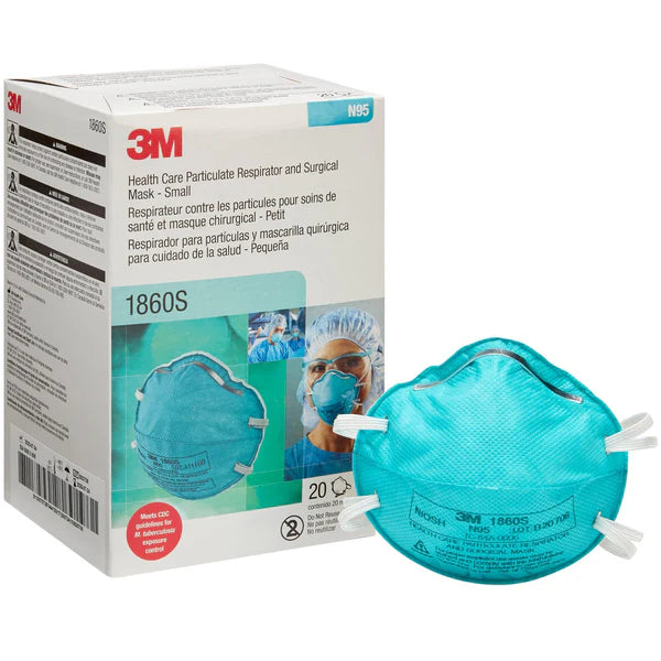 3M™ 1860 Regular N95 Particulate Respirator Mask