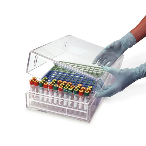 Marketlab-4005 Tube Rack Cover • Fits 7700 and 7710 • 13.5"L x 10.5"W x 3.5"H, 1/ea