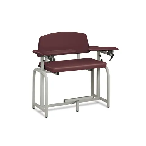 Marketlab Vinyl Extra-Tall and Wide Phlebotomy Chair