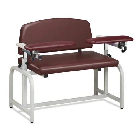 Marketlab Vinyl Extra-Wide Bariatric Phlebotomy Chair