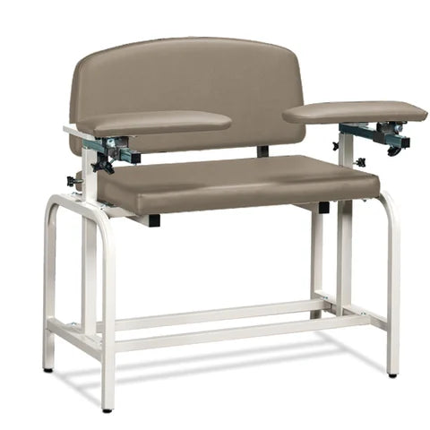 Marketlab Vinyl Tall Extra-Wide Bariatric Phlebotomy Chair