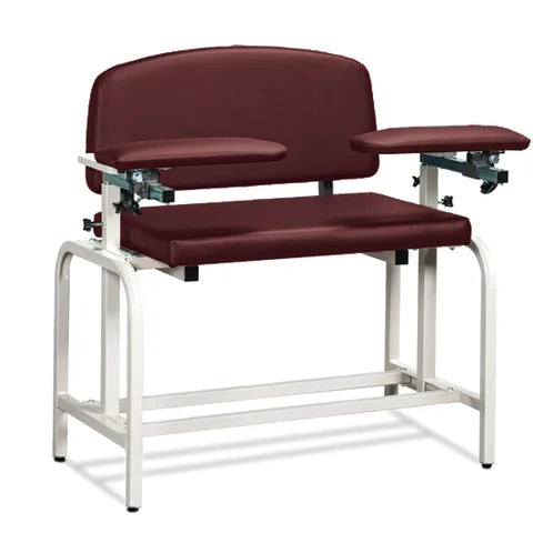 Marketlab Vinyl Tall Extra-Wide Bariatric Phlebotomy Chair