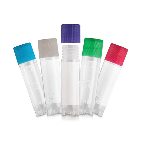 Marketlab-40170-AS 2.0mL Cryogenic Vials with Flush Caps • Assorted